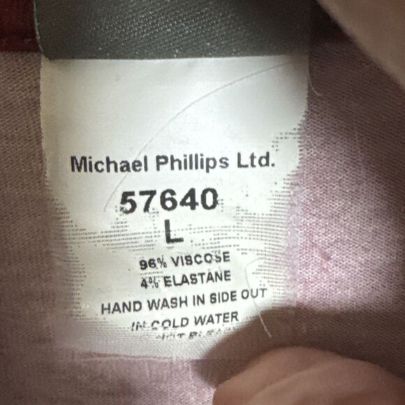 Simply Art by Dolcezza Long Sleeve Cowl Neck Tunic Top (L) Wearable Abstract Art - Picture 4 of 9